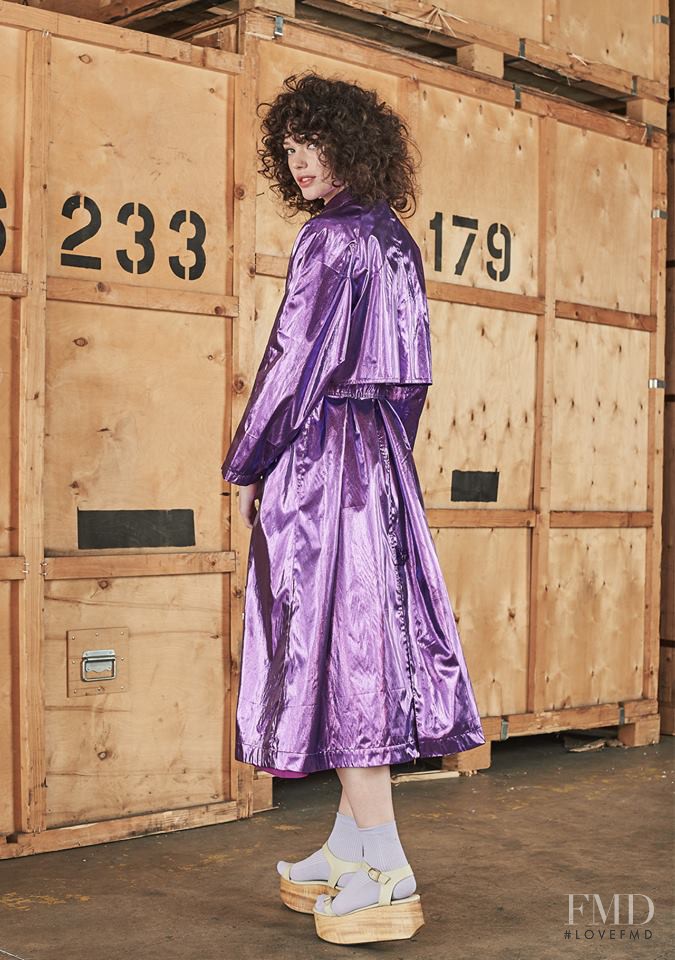 Daisy Boote featured in  the Malene Oddershede Bach lookbook for Spring/Summer 2017