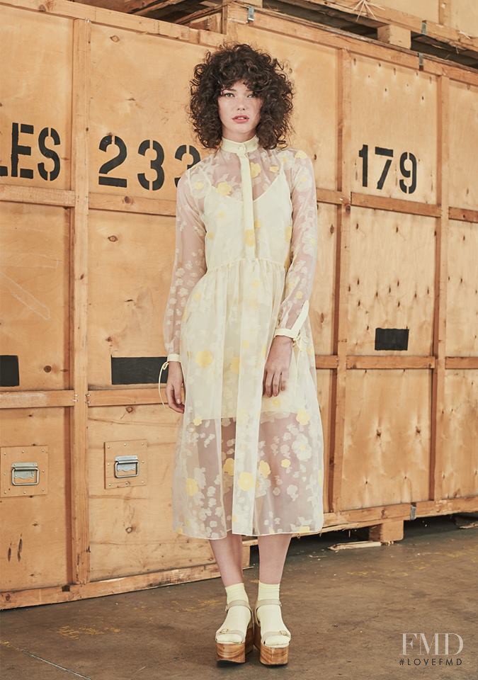 Daisy Boote featured in  the Malene Oddershede Bach lookbook for Spring/Summer 2017