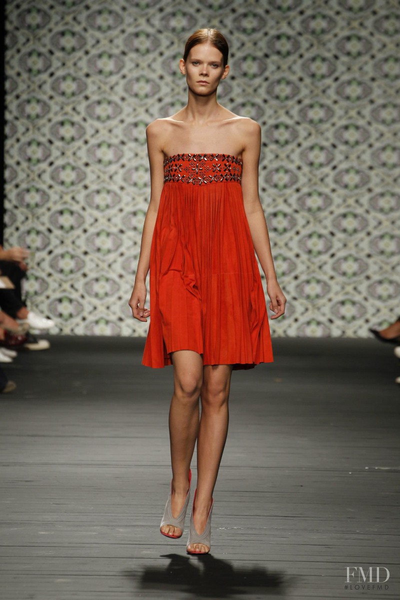 Irina Kravchenko featured in  the Iceberg fashion show for Spring/Summer 2013