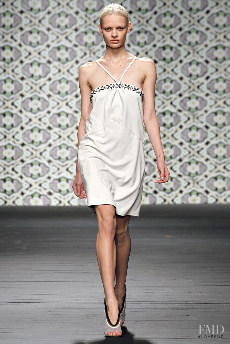 Stef van der Laan featured in  the Iceberg fashion show for Spring/Summer 2013