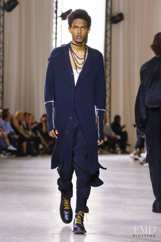 Ann Demeulemeester fashion show for Spring/Summer 2017