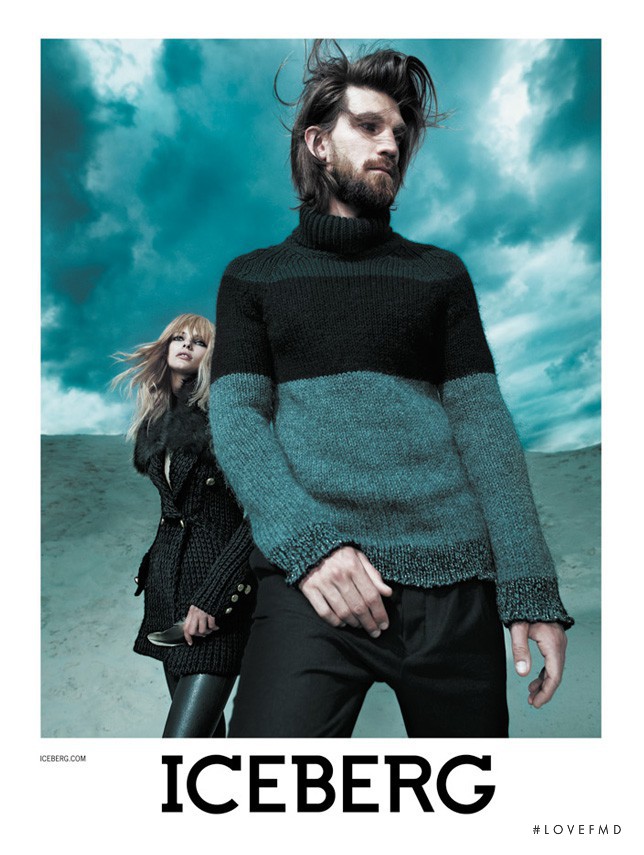 Edita Vilkeviciute featured in  the Iceberg advertisement for Autumn/Winter 2012