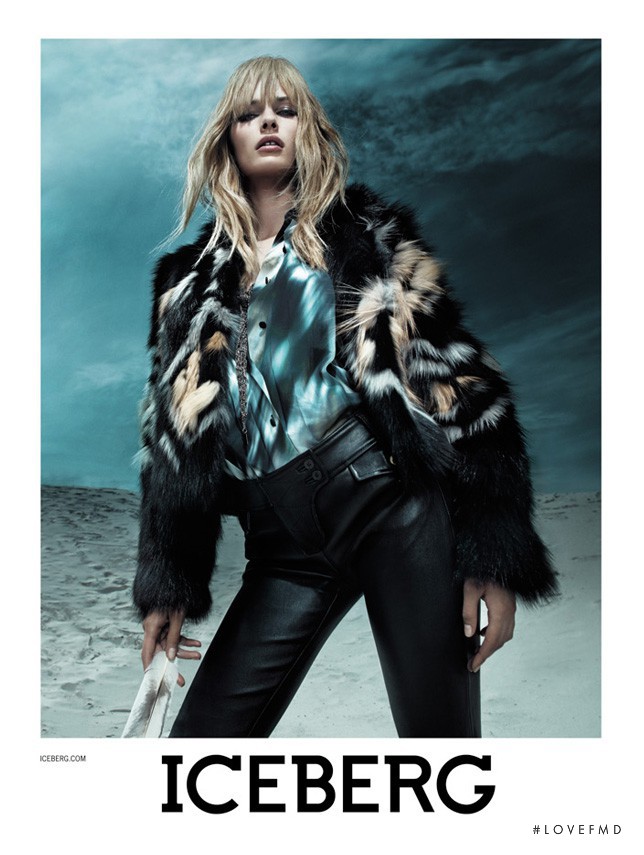 Edita Vilkeviciute featured in  the Iceberg advertisement for Autumn/Winter 2012