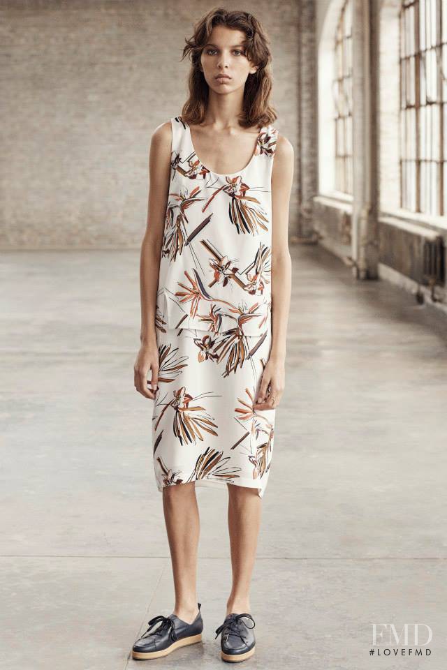 Alice Metza featured in  the Maiyet lookbook for Resort 2016