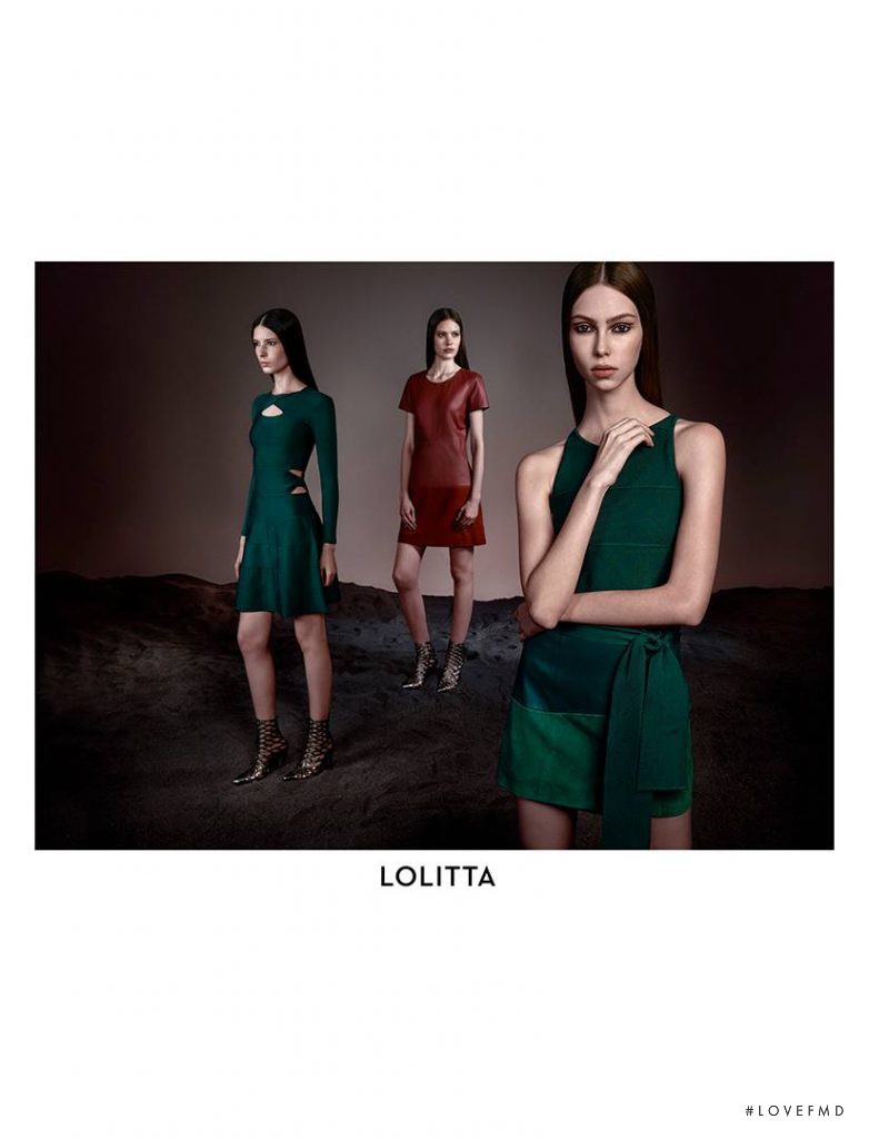 Isabella Ridolfi featured in  the Lolitta advertisement for Autumn/Winter 2016