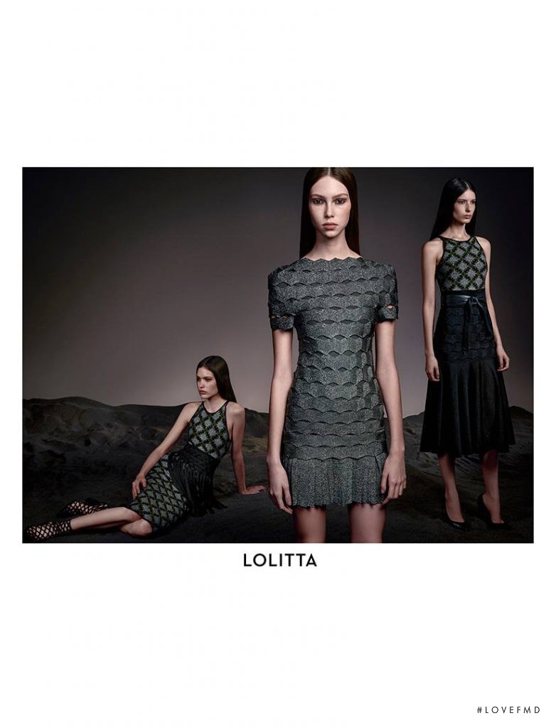 Isabella Ridolfi featured in  the Lolitta advertisement for Autumn/Winter 2016