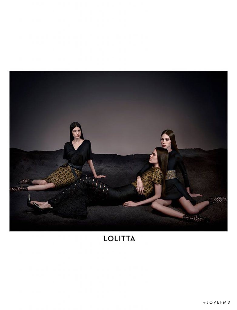 Isabella Ridolfi featured in  the Lolitta advertisement for Autumn/Winter 2016