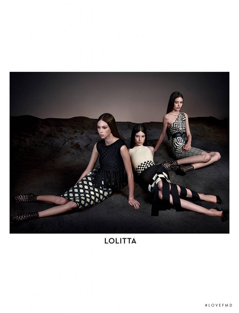 Isabella Ridolfi featured in  the Lolitta advertisement for Autumn/Winter 2016