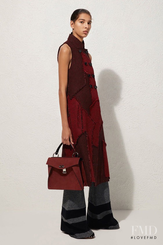 Alice Metza featured in  the Proenza Schouler fashion show for Pre-Fall 2016