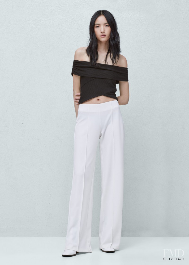 Luping Wang featured in  the Mango catalogue for Spring/Summer 2016