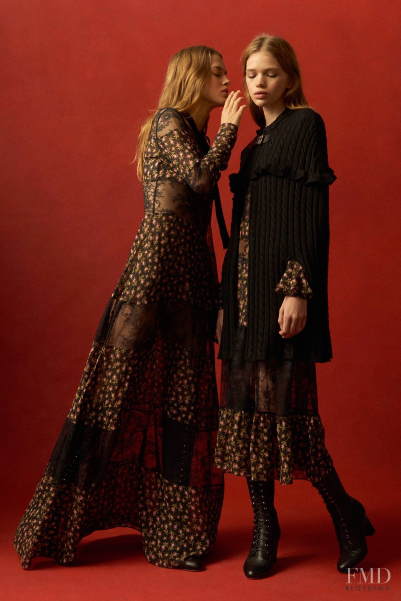 Stella Lucia featured in  the Philosophy di Lorenzo Serafini fashion show for Pre-Fall 2016