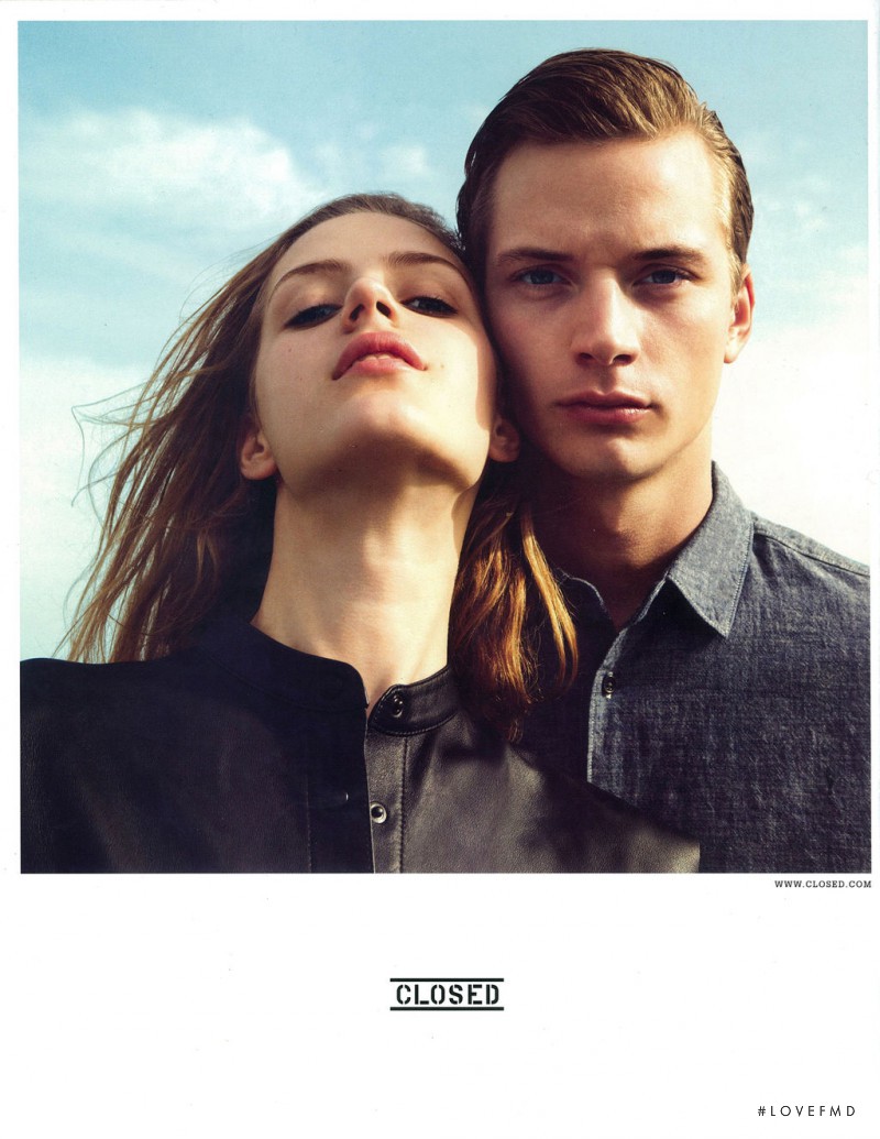 Esther Heesch featured in  the Closed advertisement for Spring/Summer 2013