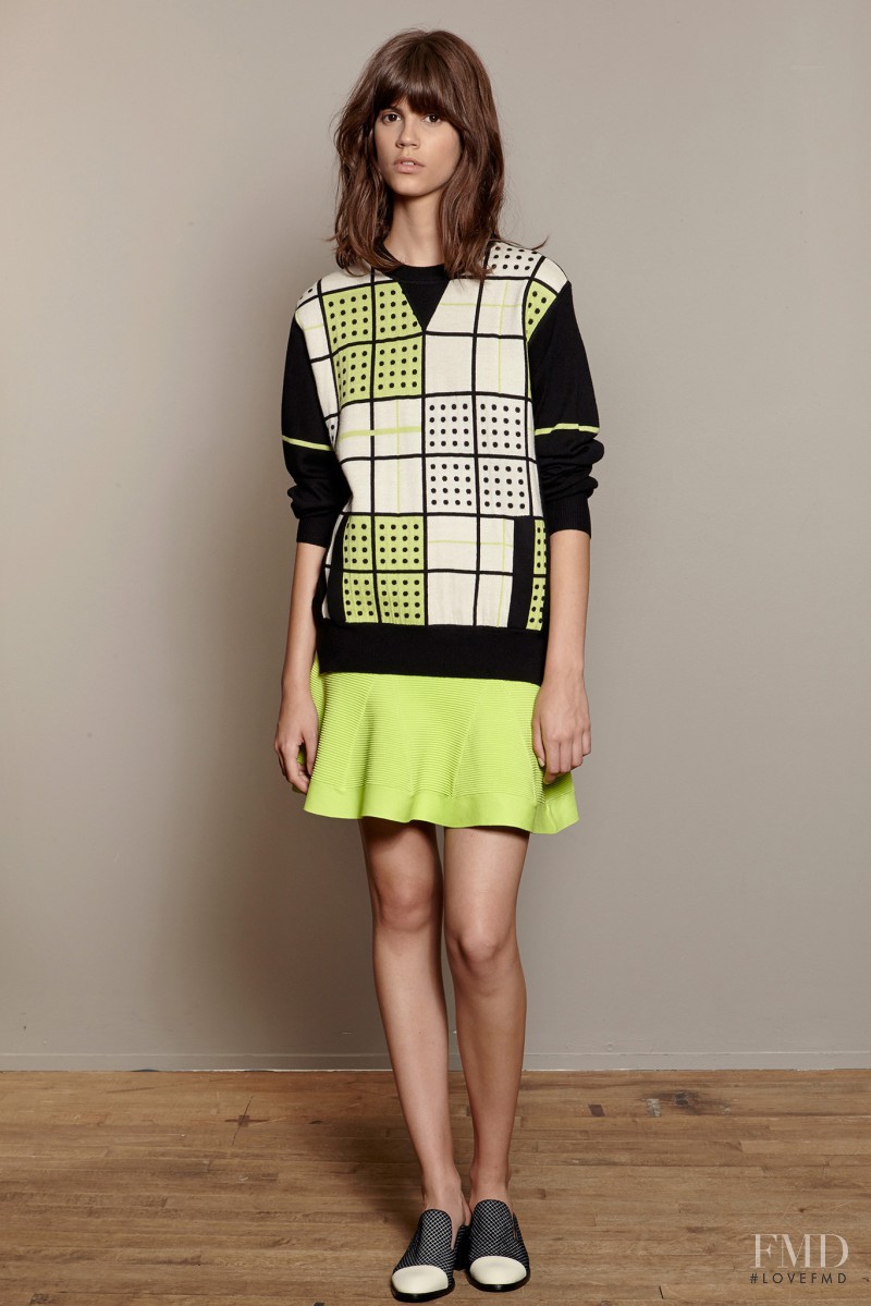 Antonina Petkovic featured in  the Timo Weiland fashion show for Resort 2014