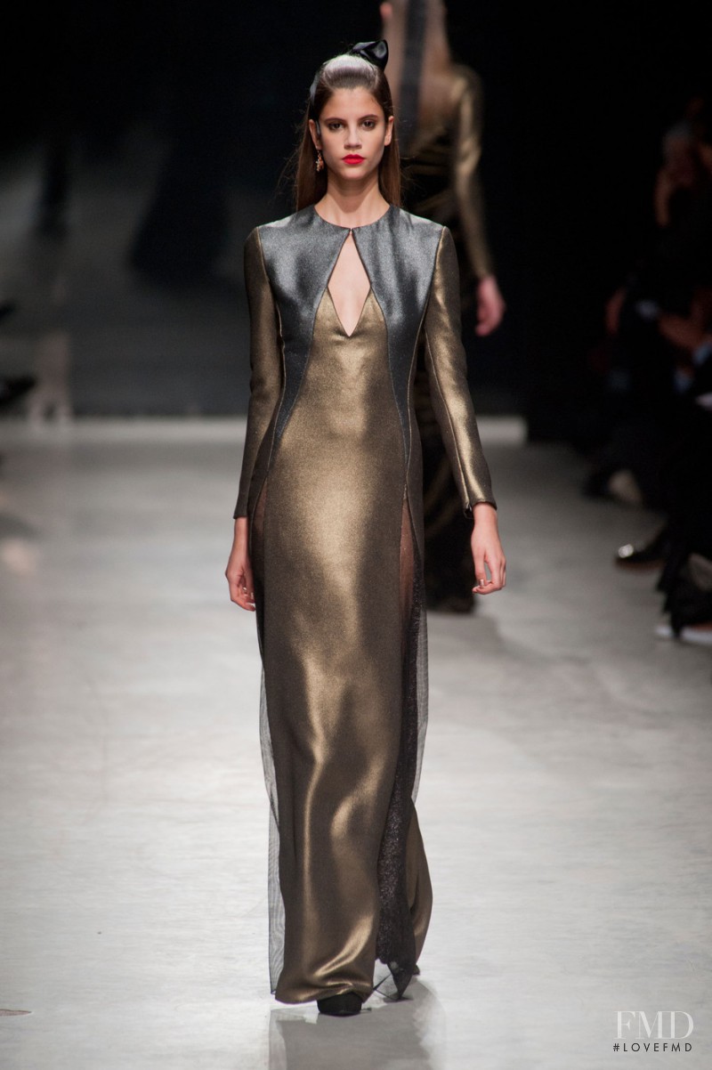 Antonina Petkovic featured in  the Alexis Mabille fashion show for Autumn/Winter 2013