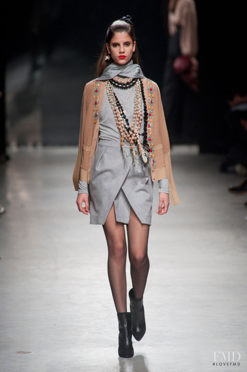 Antonina Petkovic featured in  the Alexis Mabille fashion show for Autumn/Winter 2013