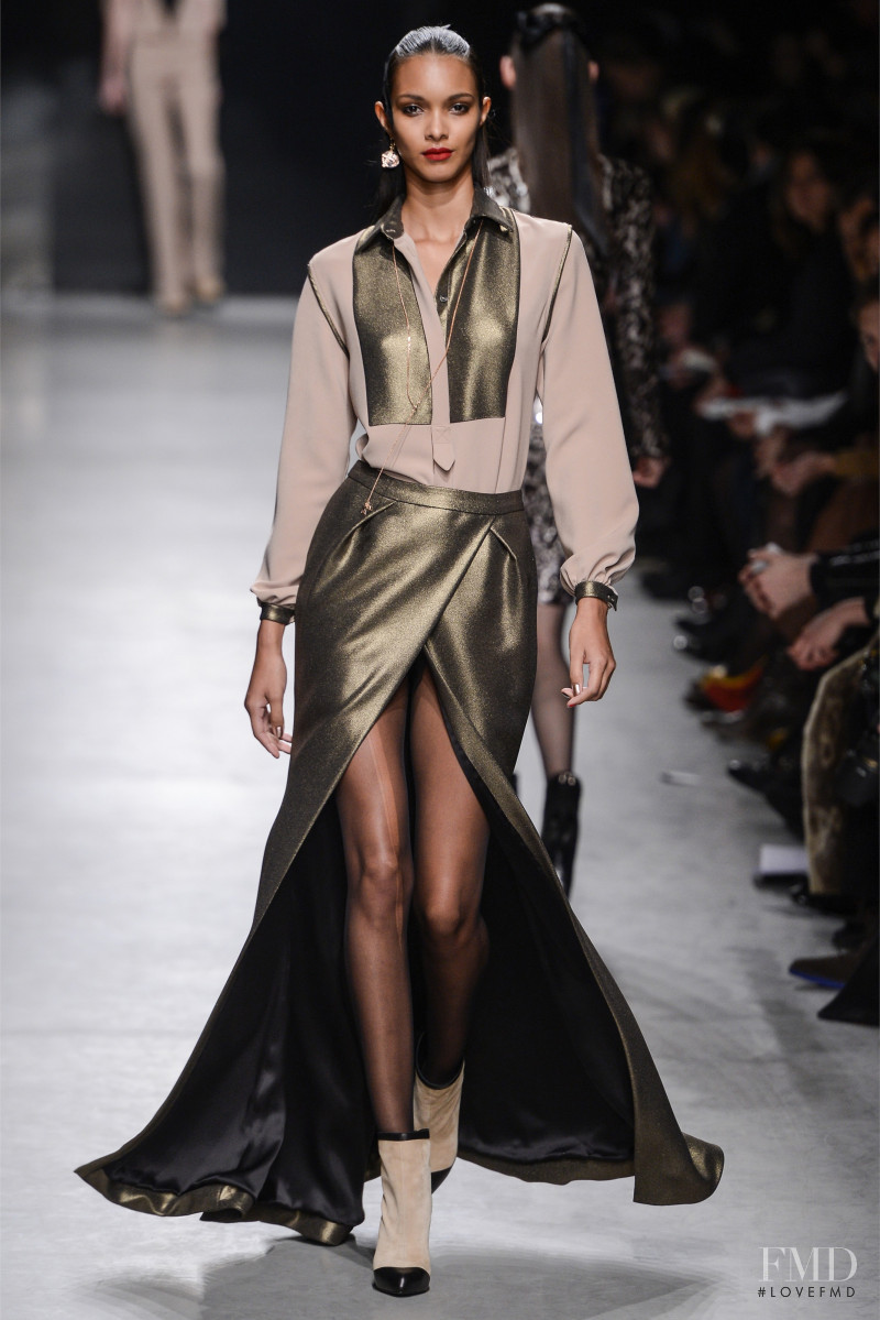 Lais Ribeiro featured in  the Alexis Mabille fashion show for Autumn/Winter 2013