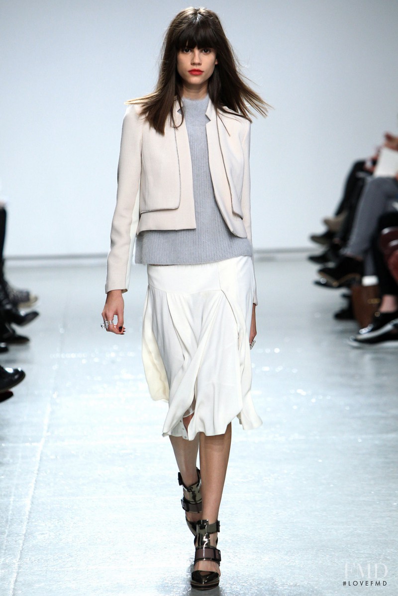 Antonina Petkovic featured in  the Rebecca Taylor fashion show for Autumn/Winter 2014