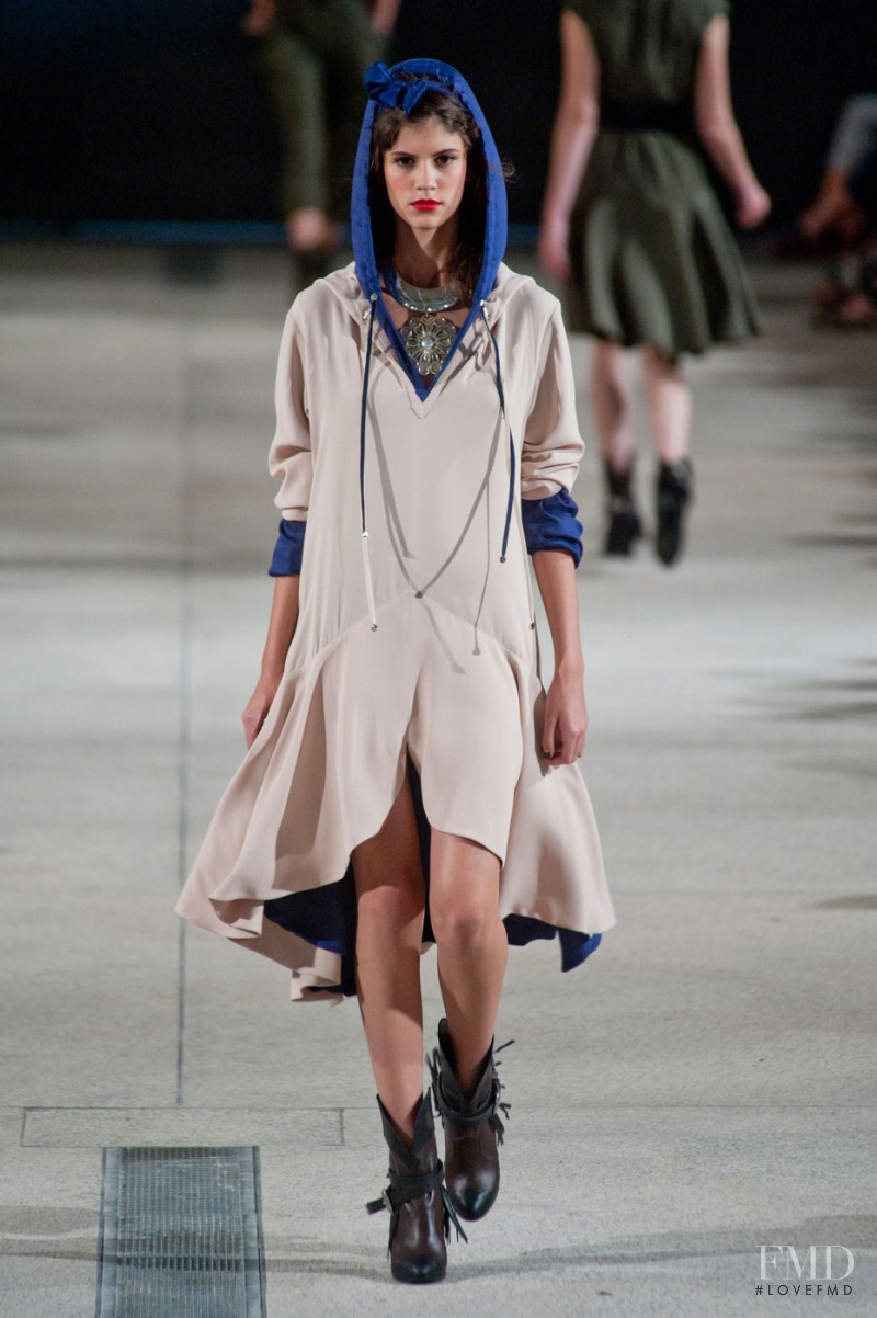 Antonina Petkovic featured in  the Alexis Mabille fashion show for Spring/Summer 2014