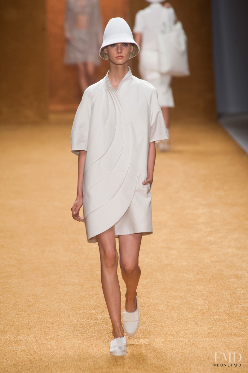 Akris fashion show for Spring/Summer 2014