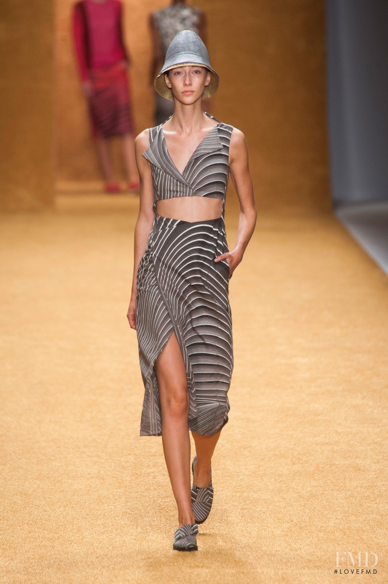 Akris fashion show for Spring/Summer 2014