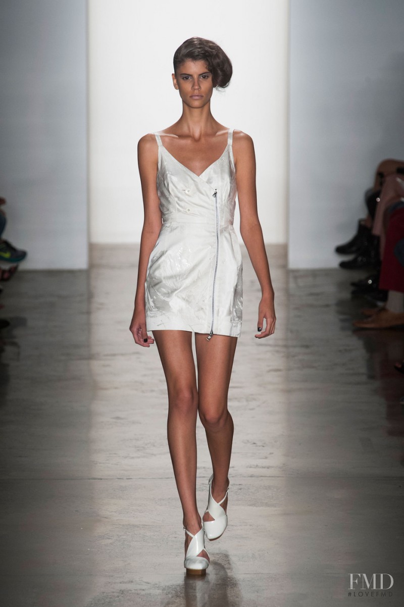 Antonina Petkovic featured in  the Alexandre Herchcovitch fashion show for Spring/Summer 2014