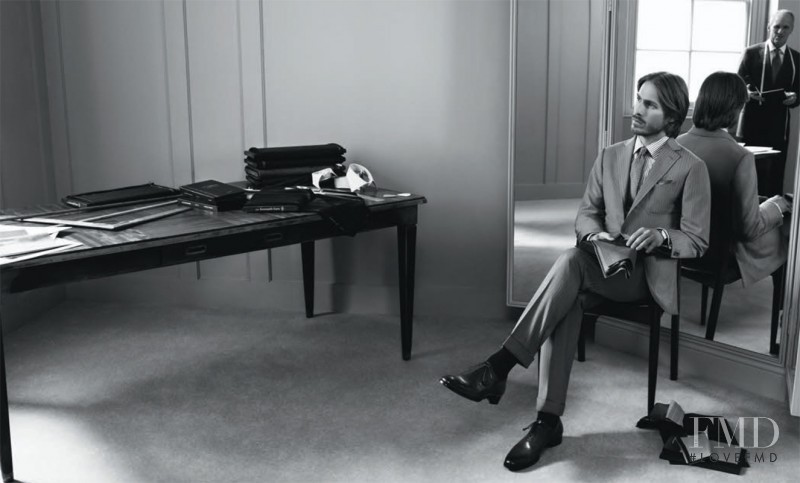 Ermenegildo Zegna advertisement for Spring/Summer 2013