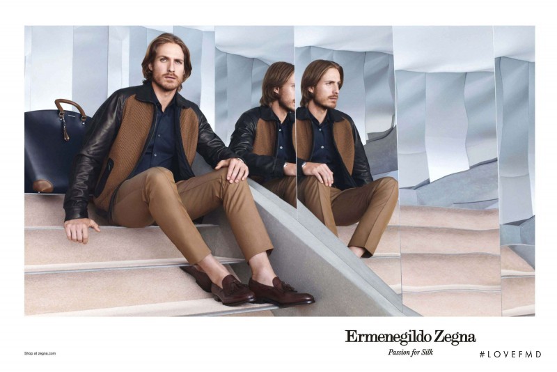 Ermenegildo Zegna advertisement for Spring/Summer 2013