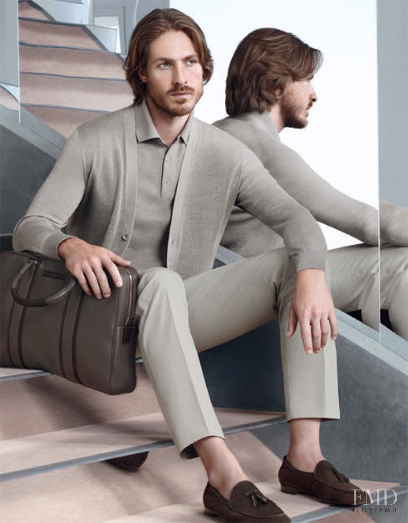 Ermenegildo Zegna advertisement for Spring/Summer 2013