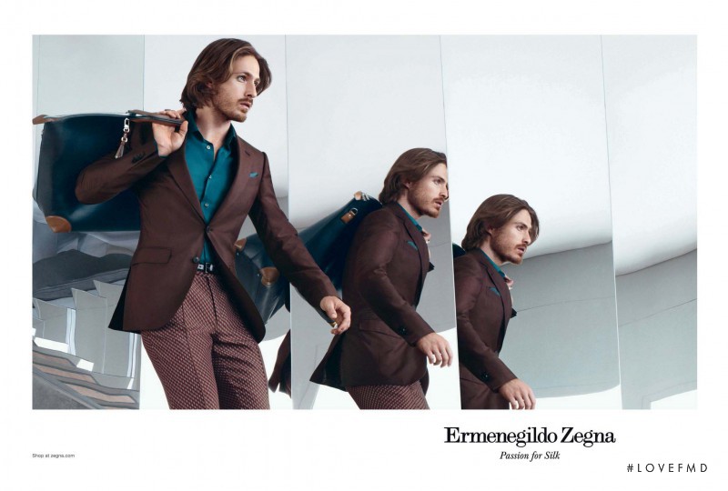 Ermenegildo Zegna advertisement for Spring/Summer 2013