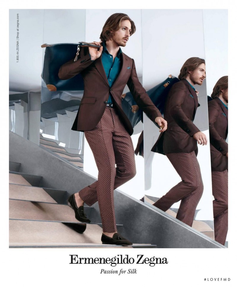 Ermenegildo Zegna advertisement for Spring/Summer 2013