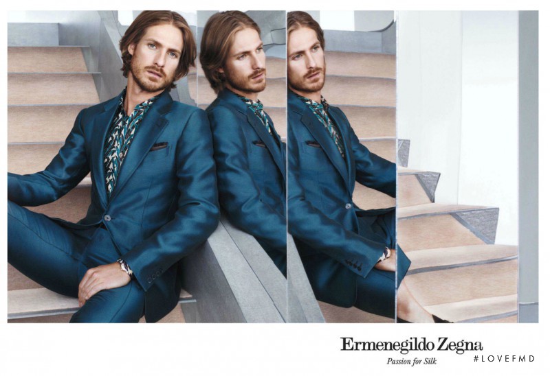 Ermenegildo Zegna advertisement for Spring/Summer 2013