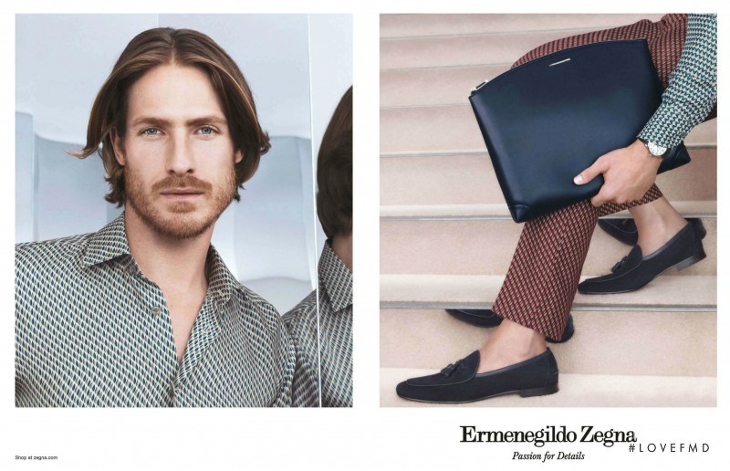 Ermenegildo Zegna advertisement for Spring/Summer 2013