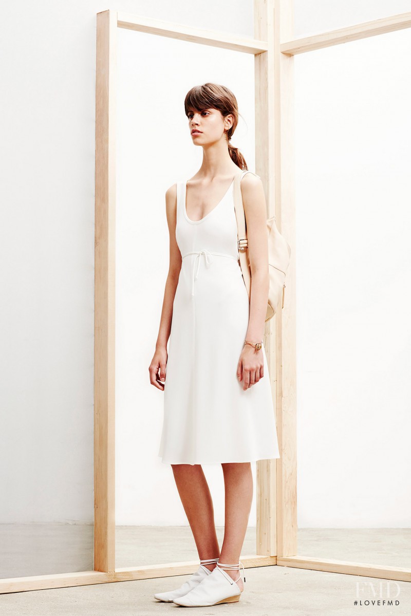 Antonina Petkovic featured in  the Derek Lam 10 Crosby fashion show for Resort 2015