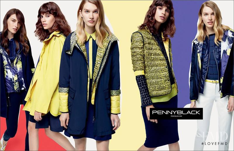 Antonina Petkovic featured in  the Pennyblack advertisement for Spring/Summer 2015