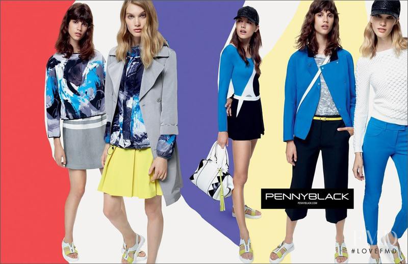 Antonina Petkovic featured in  the Pennyblack advertisement for Spring/Summer 2015