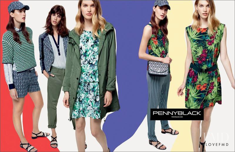 Antonina Petkovic featured in  the Pennyblack advertisement for Spring/Summer 2015