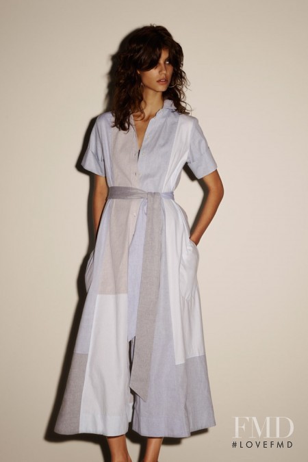 Antonina Petkovic featured in  the Lisa Marie Fernandez lookbook for Resort 2016