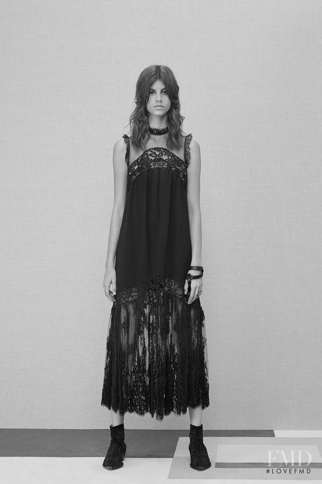 Antonina Petkovic featured in  the Elie Saab fashion show for Pre-Fall 2016