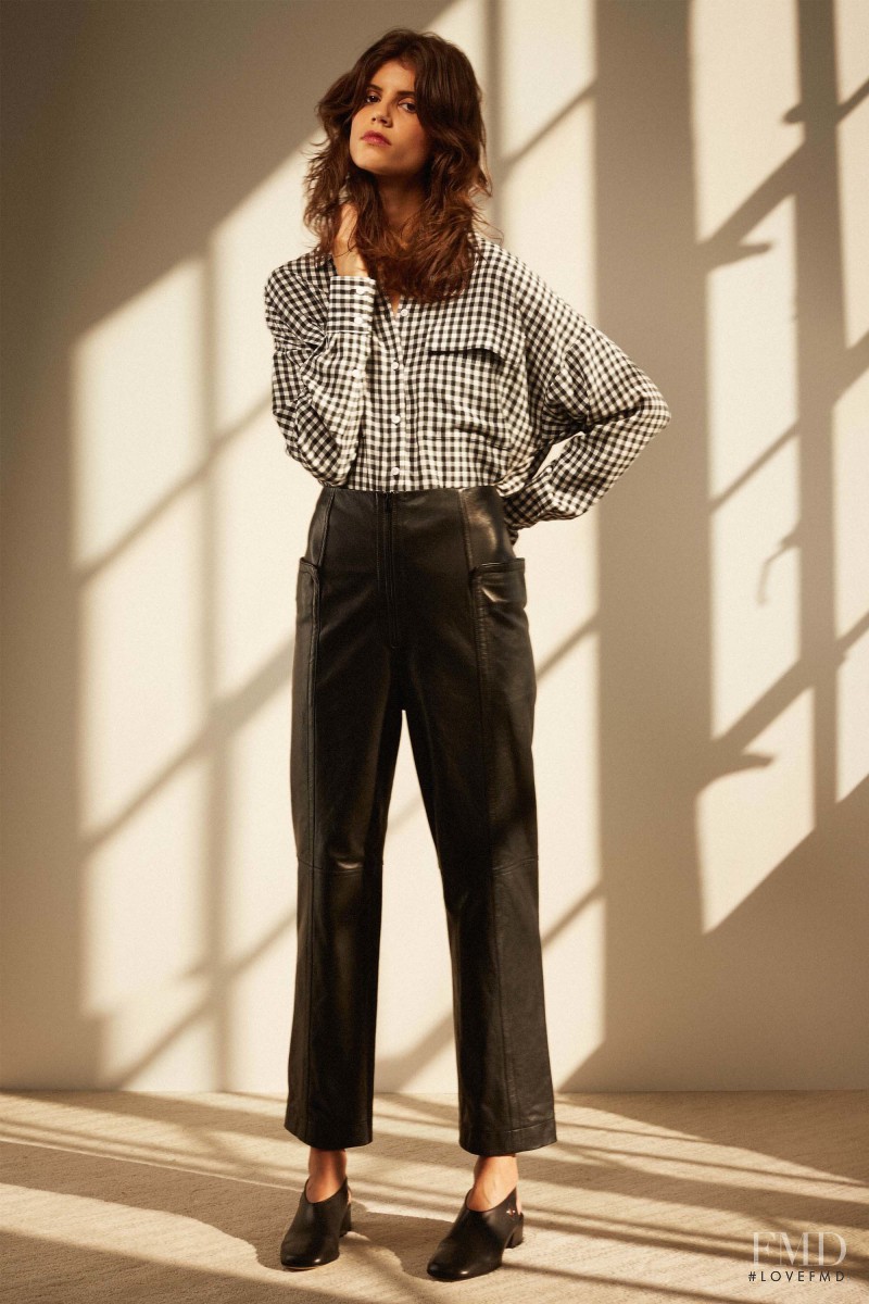 Antonina Petkovic featured in  the Tibi fashion show for Pre-Fall 2016