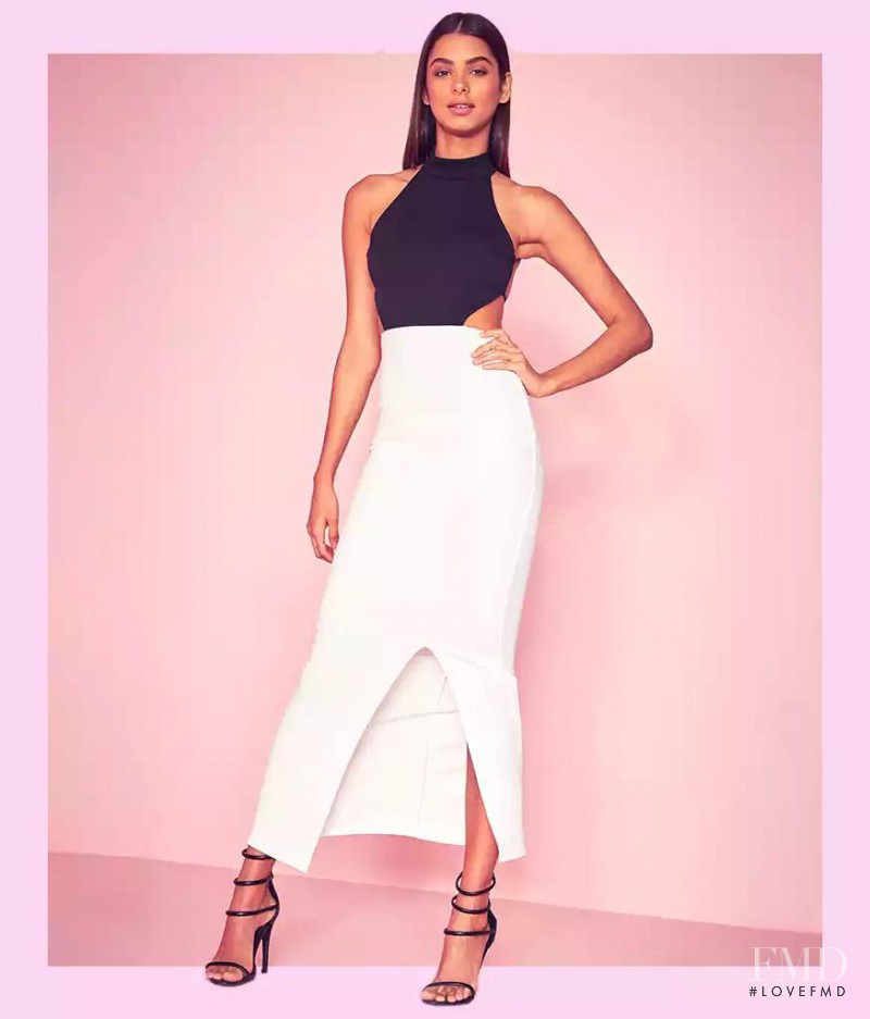 Bruna Lirio featured in  the Missguided advertisement for Spring/Summer 2016