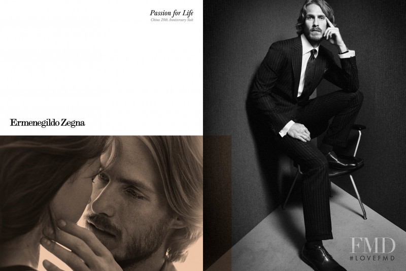 Ermenegildo Zegna advertisement for Autumn/Winter 2011