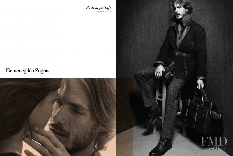 Ermenegildo Zegna advertisement for Autumn/Winter 2011