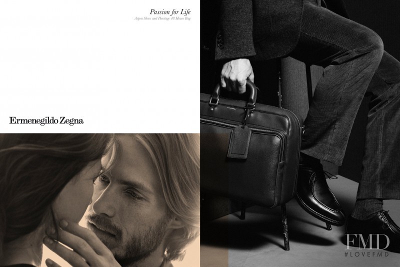 Ermenegildo Zegna advertisement for Autumn/Winter 2011