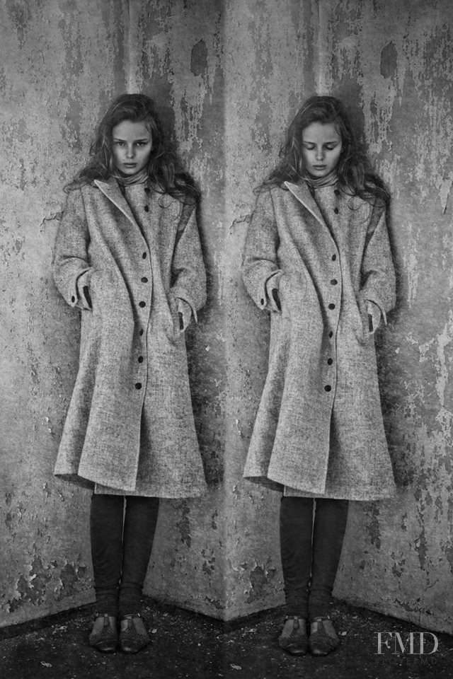 Tuva Alfredsson Mellbert featured in  the Nygårdsanna advertisement for Autumn/Winter 2013