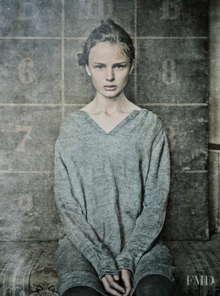 Tuva Alfredsson Mellbert featured in  the Nygårdsanna advertisement for Autumn/Winter 2013