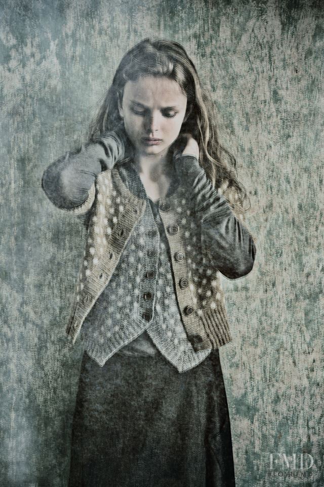 Tuva Alfredsson Mellbert featured in  the Nygårdsanna advertisement for Autumn/Winter 2013