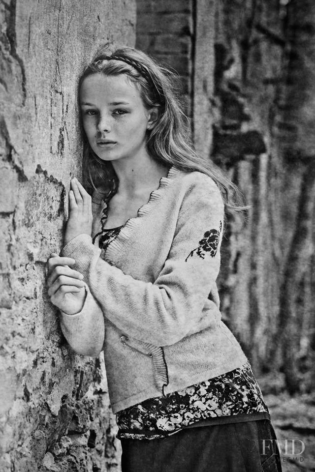 Tuva Alfredsson Mellbert featured in  the Nygårdsanna advertisement for Autumn/Winter 2013