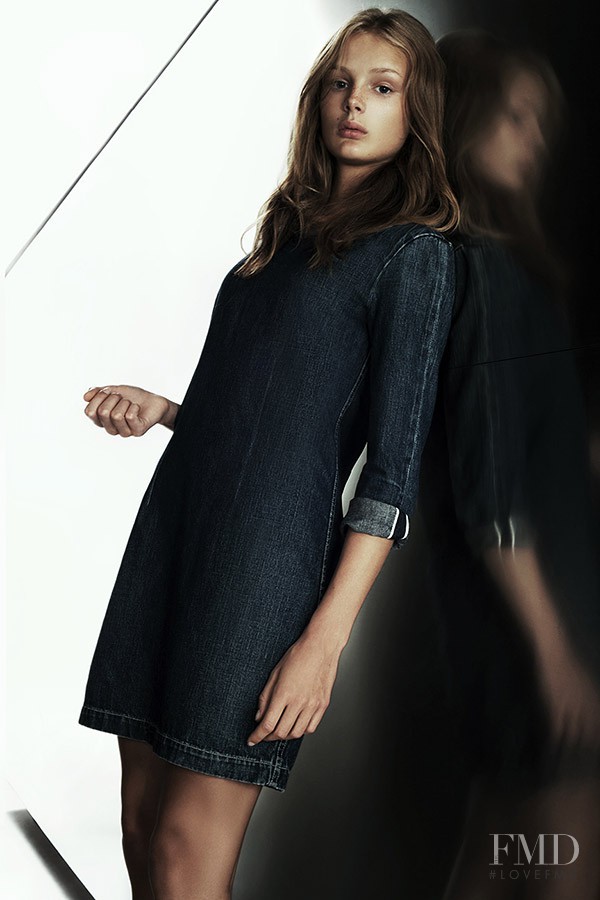 Tuva Alfredsson Mellbert featured in  the STRÖM lookbook for Spring/Summer 2014