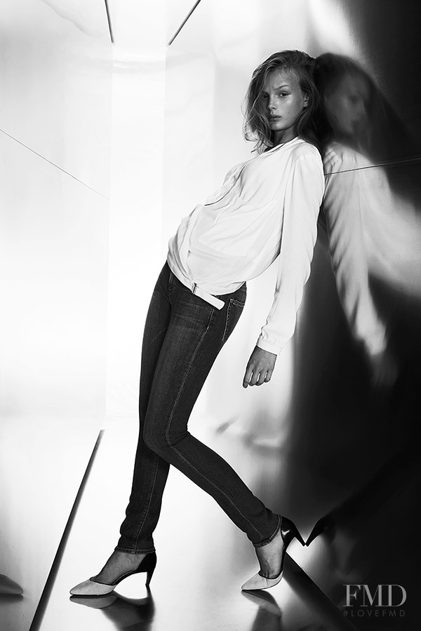 Tuva Alfredsson Mellbert featured in  the STRÖM lookbook for Spring/Summer 2014