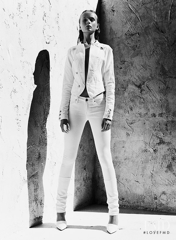 Tuva Alfredsson Mellbert featured in  the STRÖM lookbook for Spring/Summer 2014